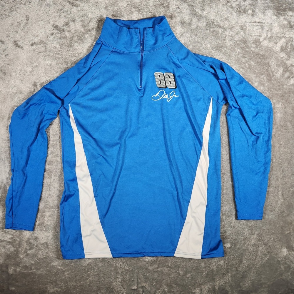 Hendrick Motorsports Pullover‎ Men's XL Blue Dale Earnhardt Jr. #88 Nascar